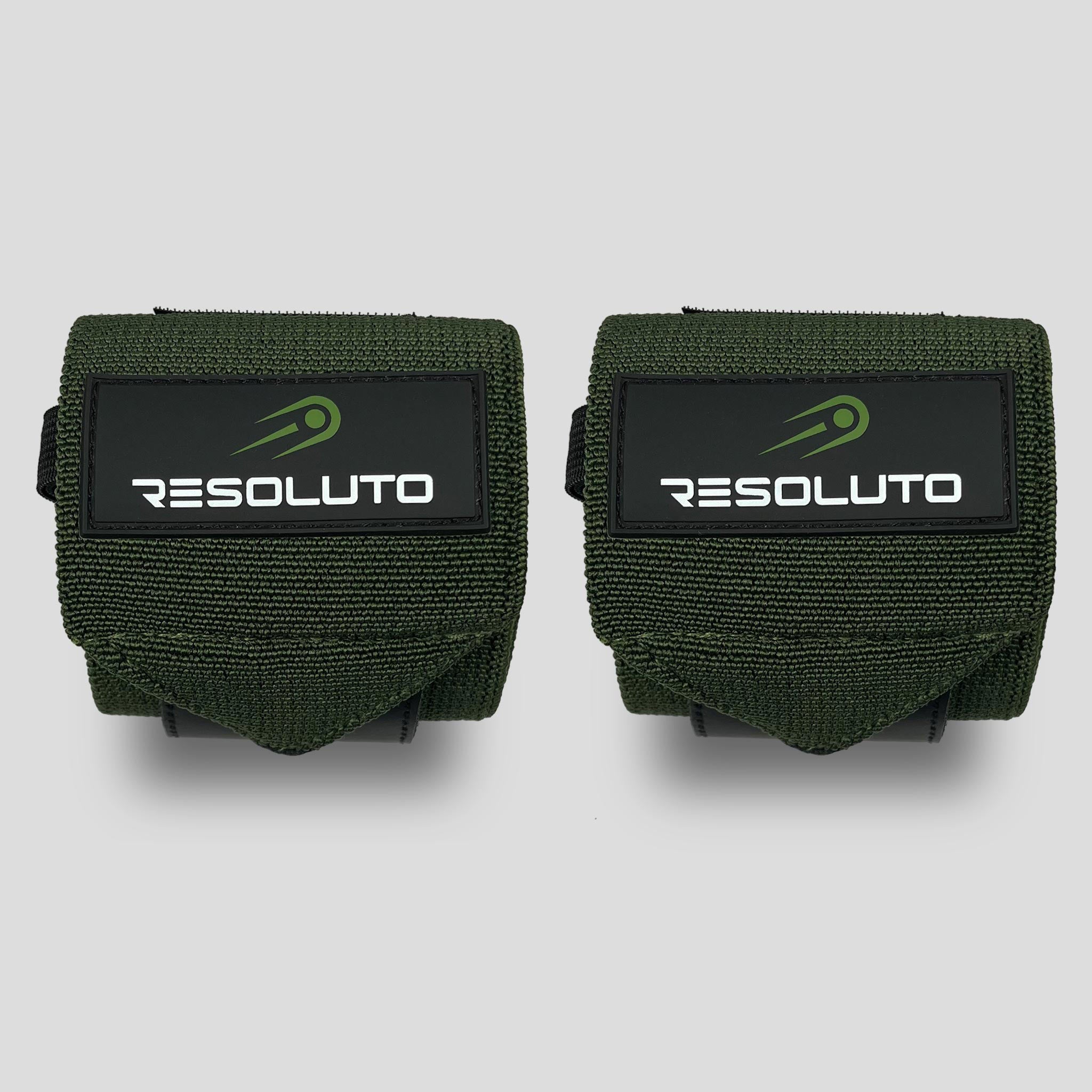 Muñequeras Resoluto 4mm | Gym & Powerlifting | Green