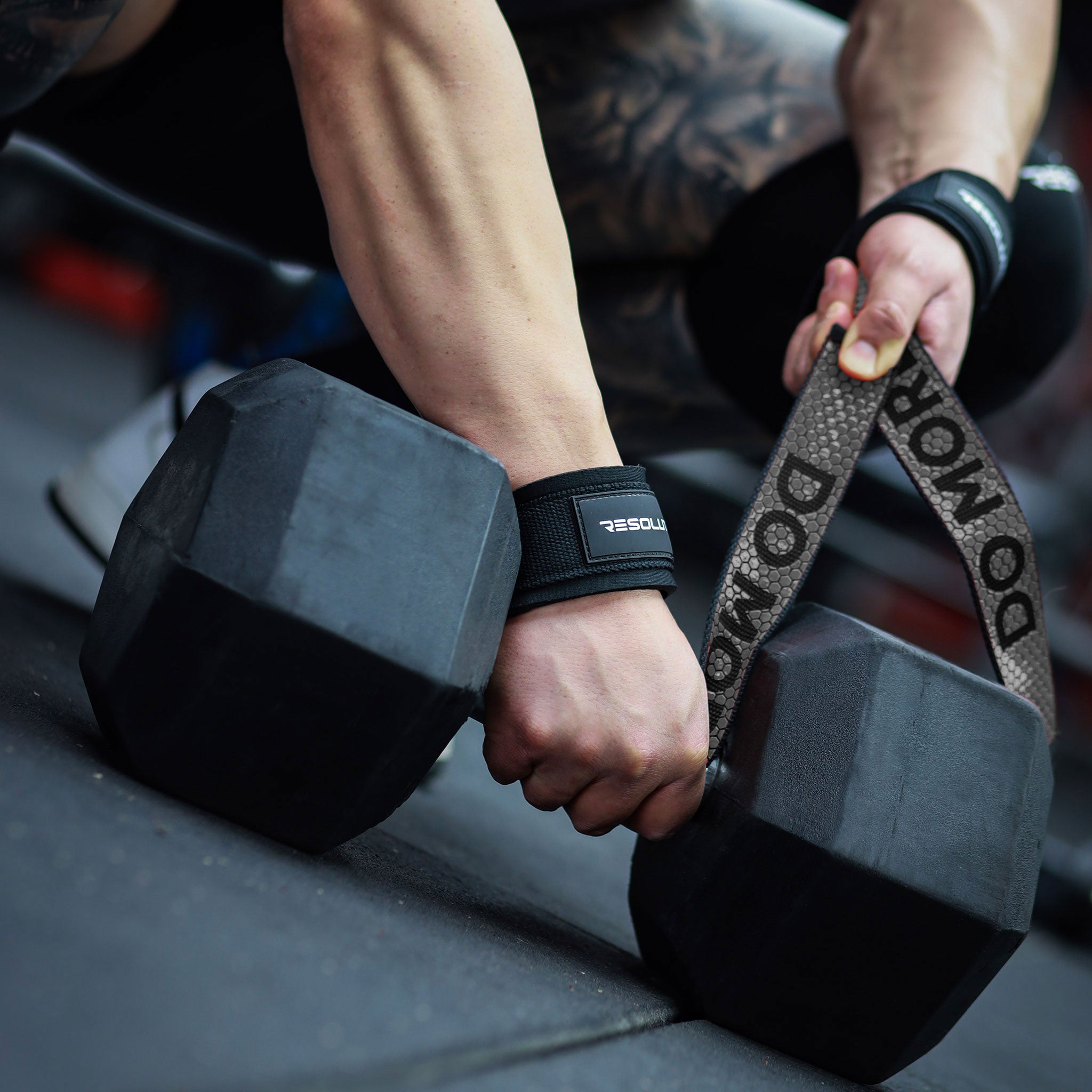 Lifting Straps Resoluto | Grey