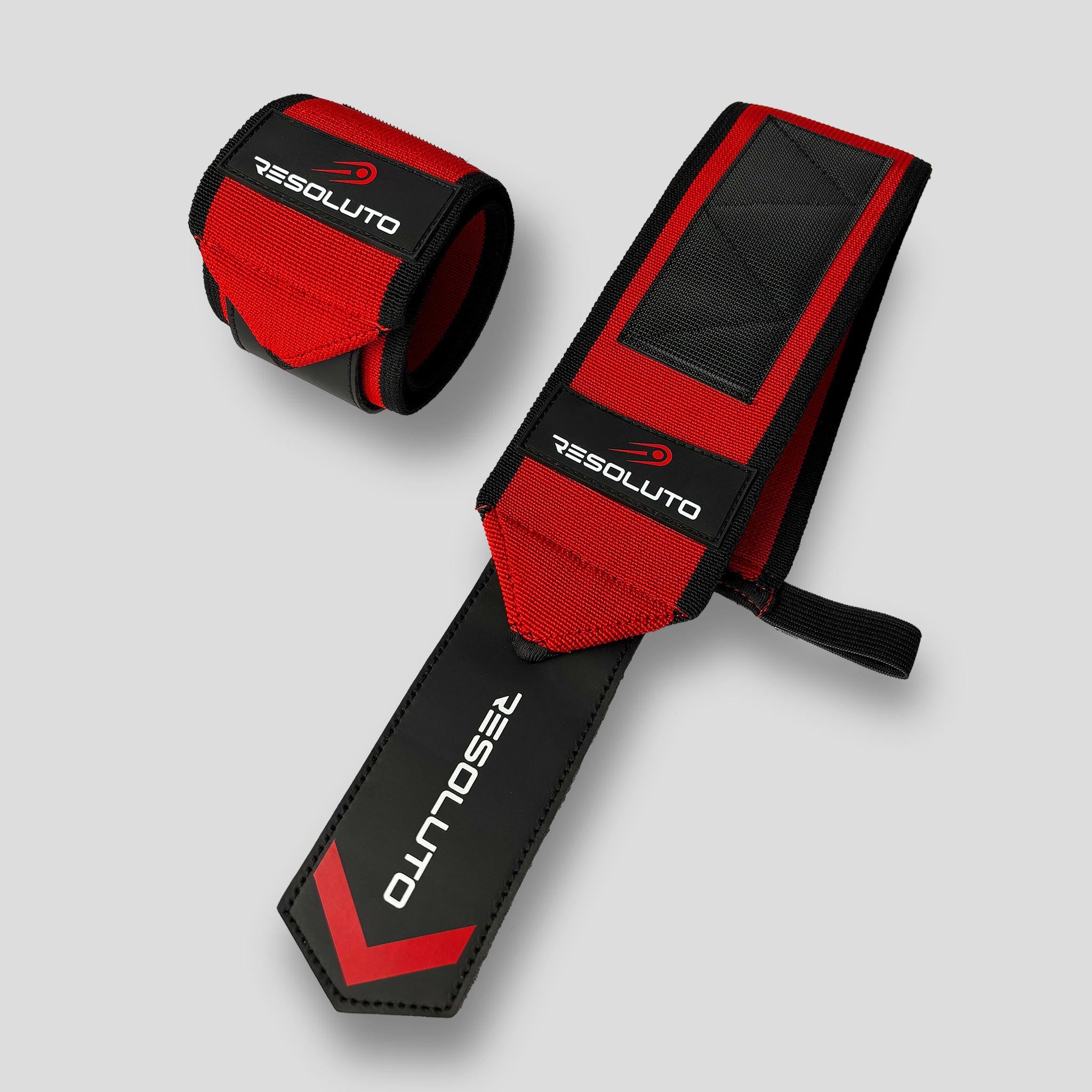 Muñequeras Resoluto 4mm | Gym & Powerlifting | Red